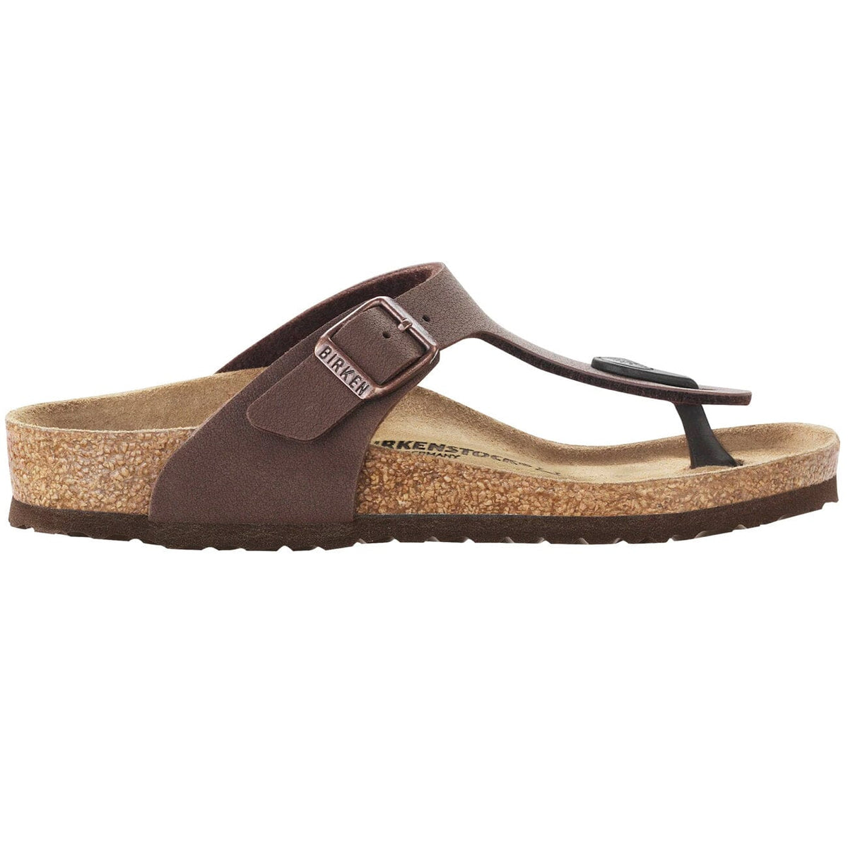 Birkenstock Classic Gizeh Narrow Fit Birkibuc Mocca Sandals Birkenstock Classic 