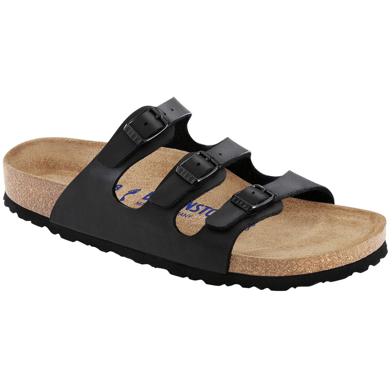 Birkenstock Classic Florida Soft Footbed Birko-Flor Regular Fit Black Sandals Birkenstock Classic 35 Black 