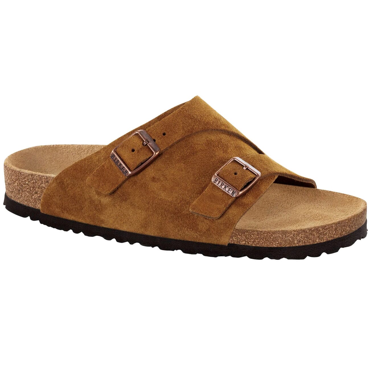 Birkenstock Classic Zurich Suede Narrow Fit Mink Sandals Birkenstock Classic 35 N Mink 