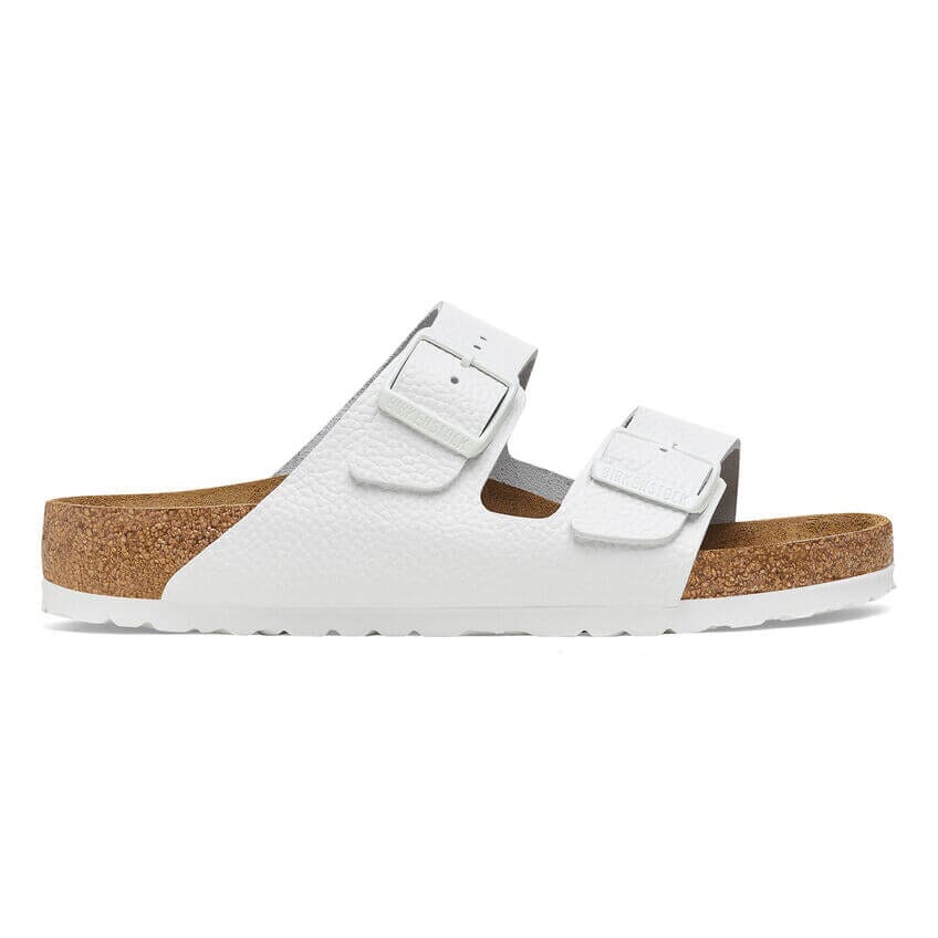 Birkenstock Arizona White Smooth Leather Regular Fit Sandals Birkenstock White 35 