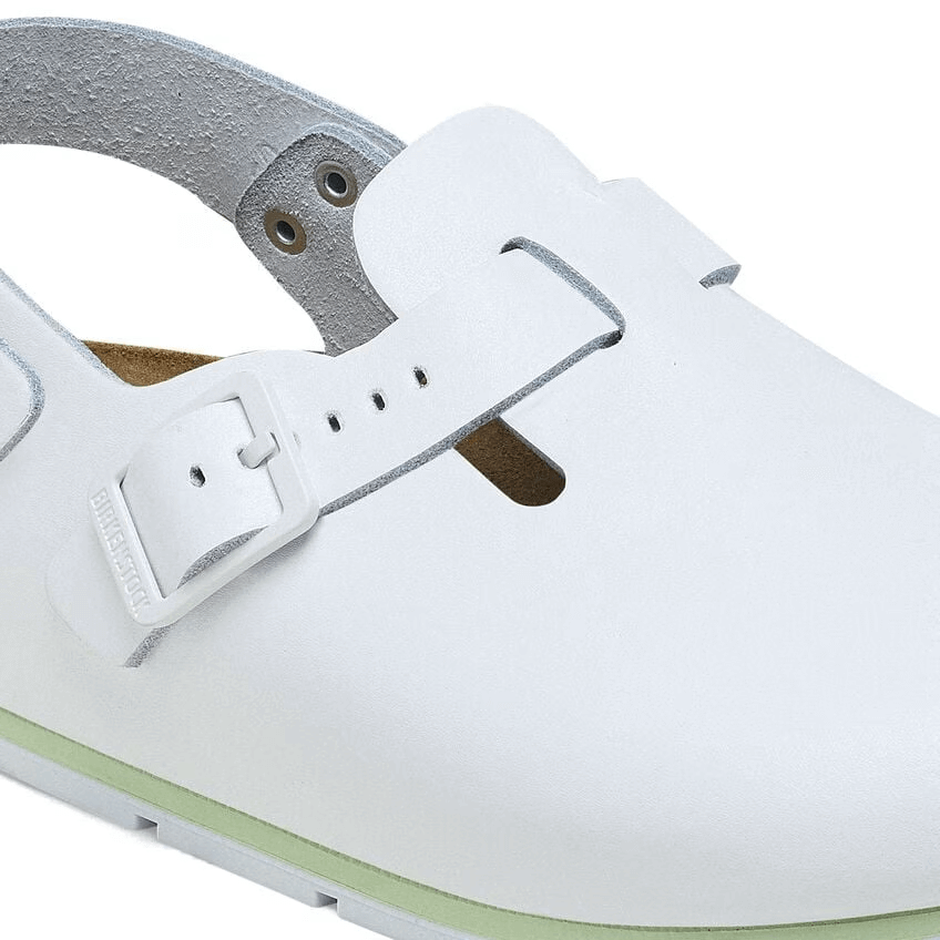 Tokio Pro PU Coated Oiled Leather Narrow Fit White