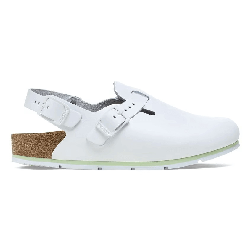 Tokio Pro PU Coated Oiled Leather Narrow Fit White