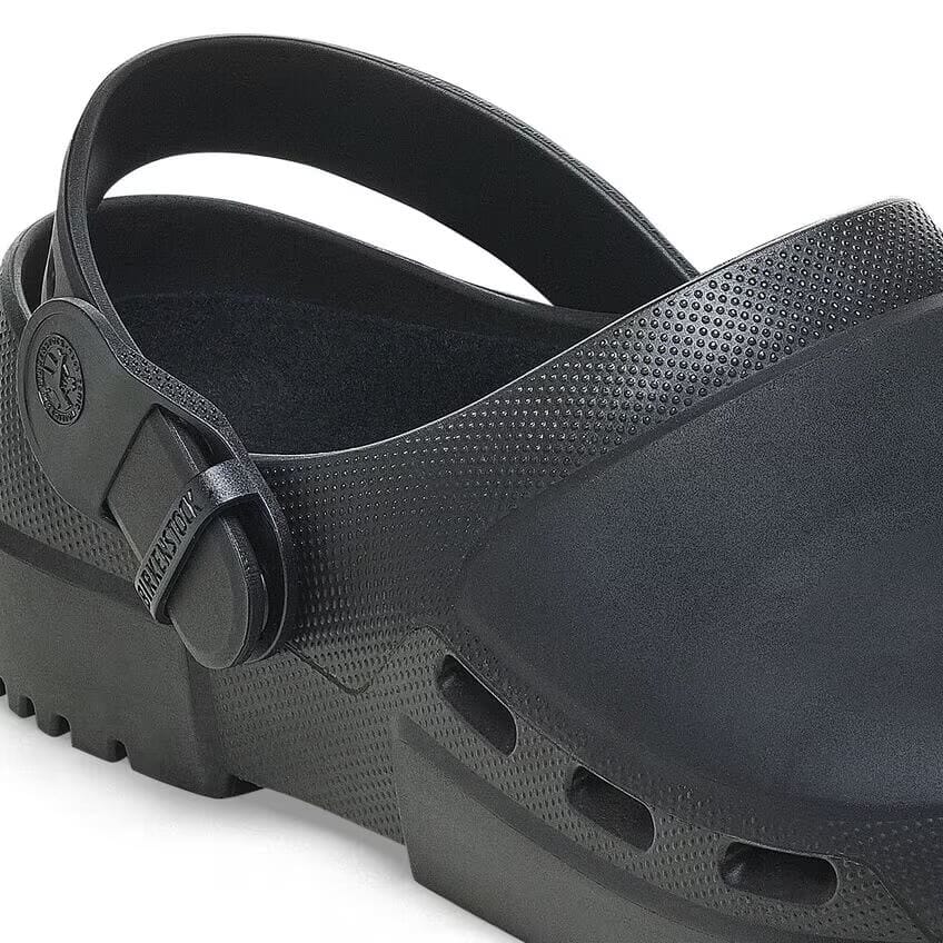 Birki Air 2.0 Polyurethane Regular Fit Black Clogs Birkenstock Professional 