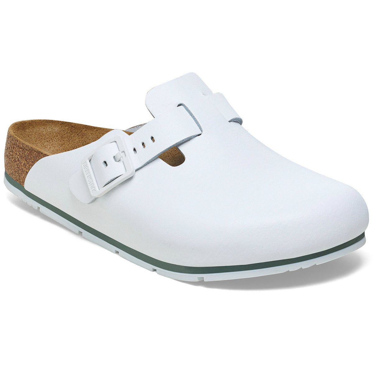 Boston Pro PU Coated Oiled Leather Regular Fit White