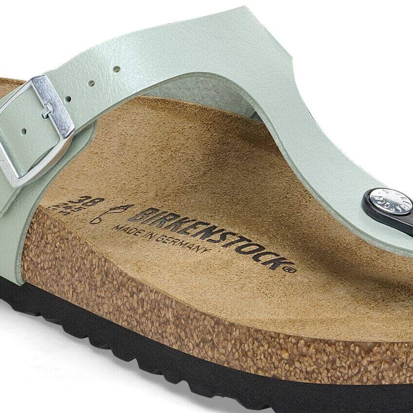 Birkenstock Gizeh Regular Fit Birko-Flor Surf Green Sandals Birkenstock Seasonal 