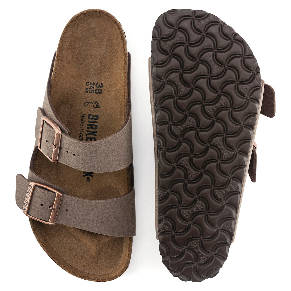 Birkenstock Classic Arizona Birko-flor Nubuck Regular Fit Mocca