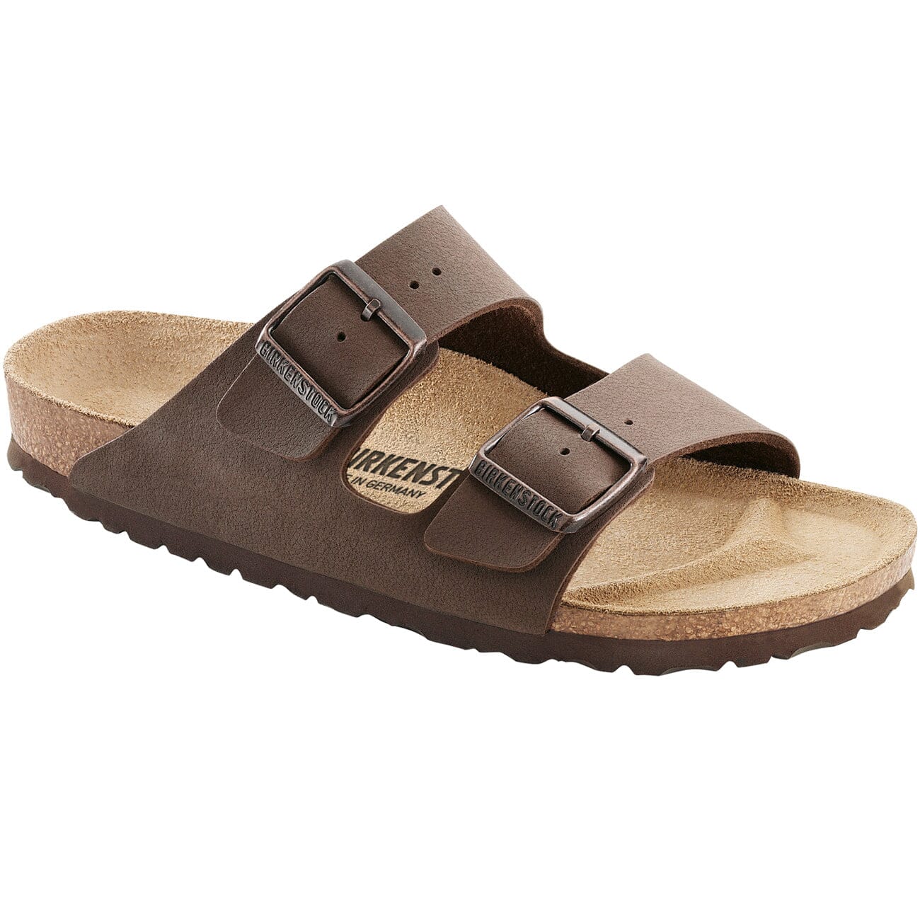 Birkenstock Classic Arizona Birko-flor Nubuck Regular Fit Mocca Sandals Birkenstock Classic 35 Mocca 