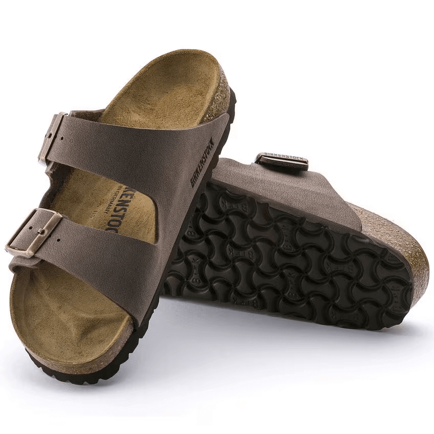 Birkenstock Classic Arizona Birko-flor Nubuck Regular Fit Mocca