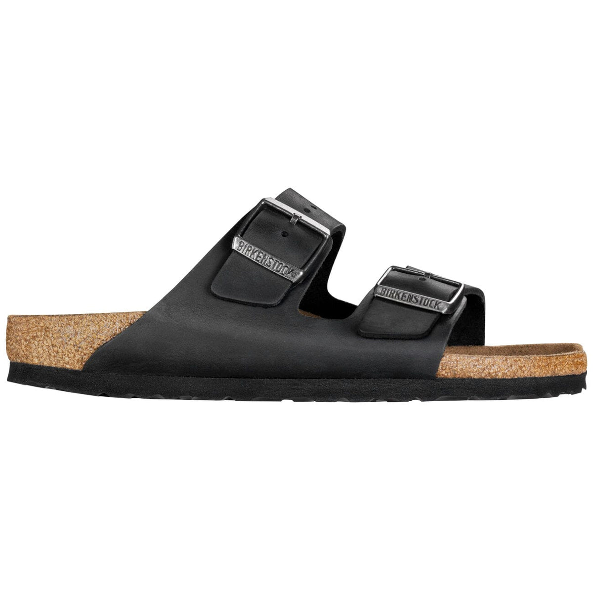 Birkenstock Classic Arizona Oiled Leather Regular Fit Black Sandals Birkenstock Classic 