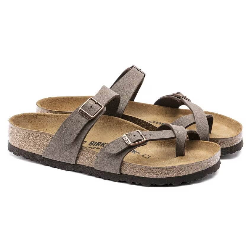 Birkenstock Mayari Regular Fit Birko-Flor Mocha Sandals Birkenstock Classic 