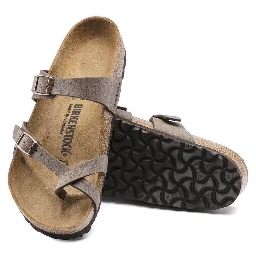 Birkenstock Classic Mayari Narrow Fit Birko-Flor Mocca Sandals Birkenstock Classic 