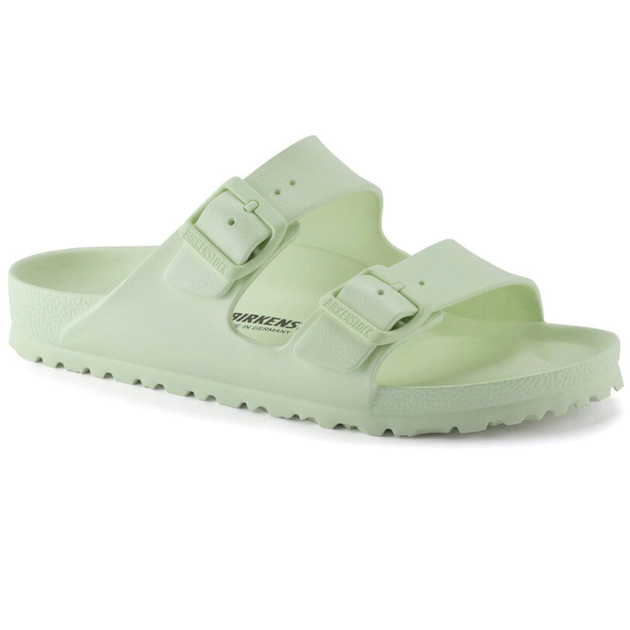 Birkenstock Seasonal, Arizona EVA, Narrow Fit, Faded Lime Sandals Birkenstock Seasonal Faded Lime 35 