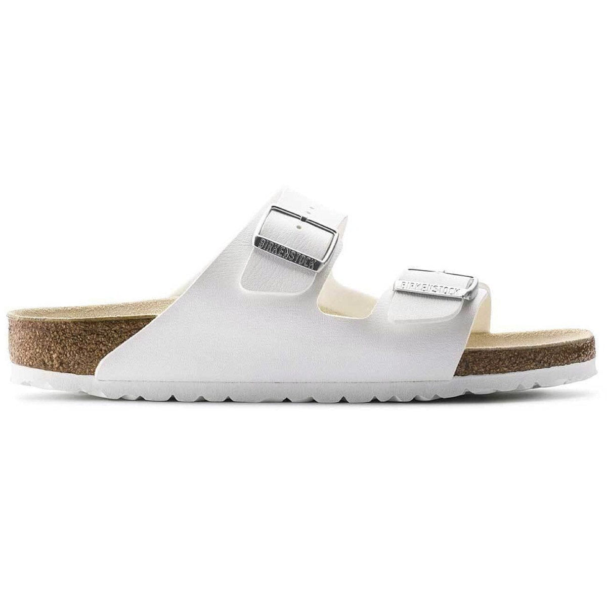 Birkenstock Classic, Arizona, Birko-Flor, Regular Fit, White Sandals Birkenstock Classic 