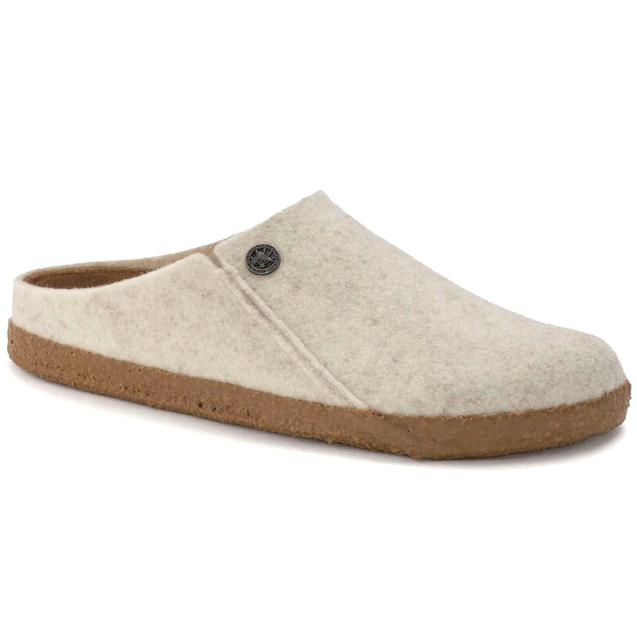 Birkenstock Seasonal, Zermatt, Wool Felt, Regular Fit, Ecru House Shoes Birkenstock Seasonal Ecru 35 