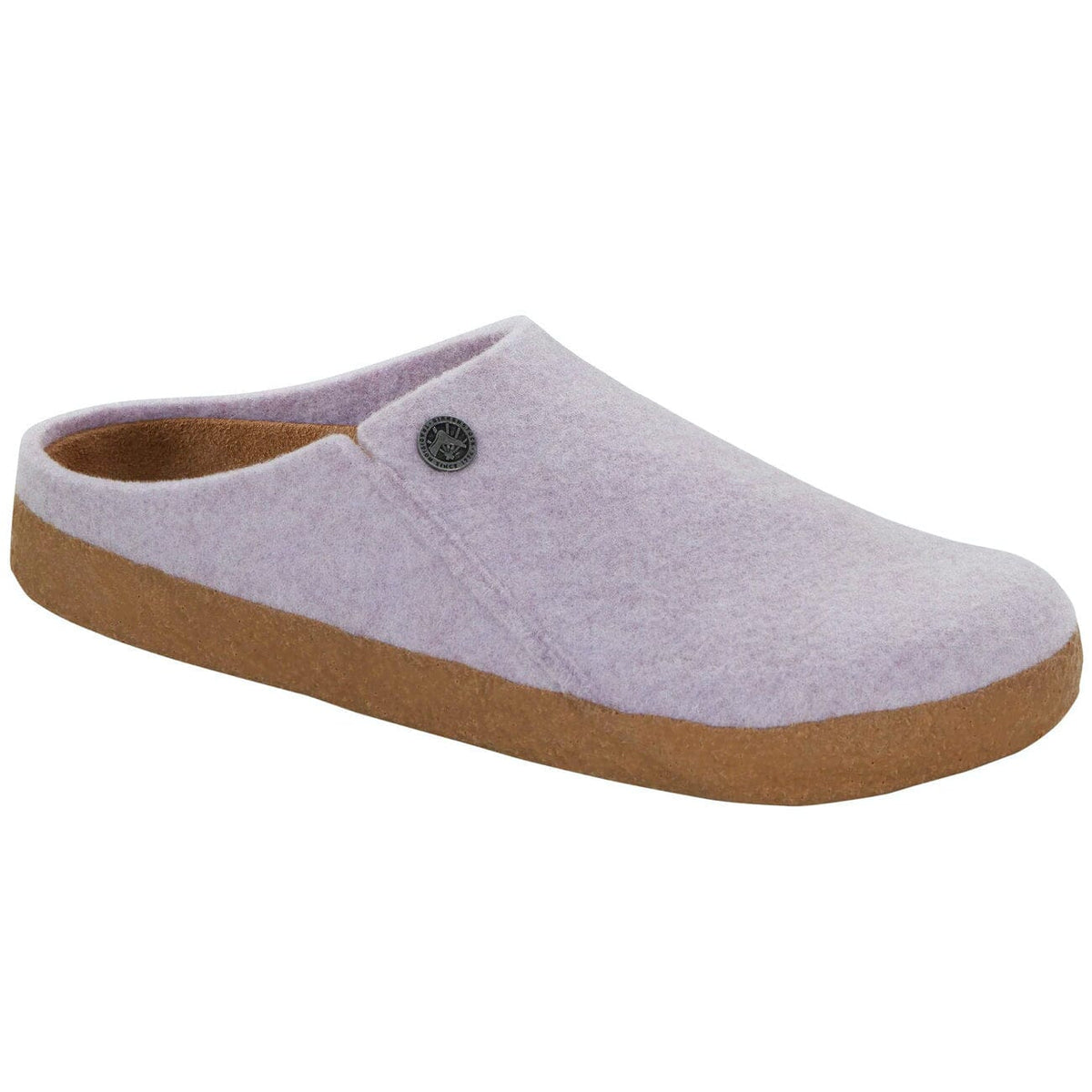 Birkenstock Seasonal, Zermatt, Wool Felt, Narrow Fit, Purple Fog House Shoes Birkenstock Seasonal Purple Fog 36 