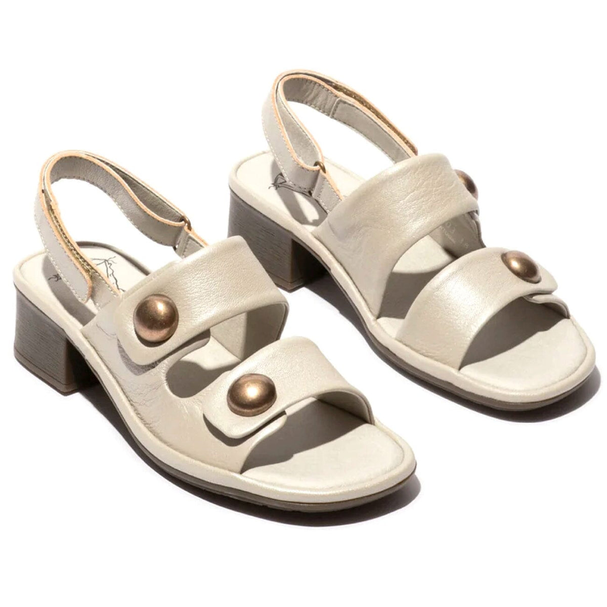 Fly London Elba489fly Sandal Leather Silver Sandals Fly London 36 Silver 