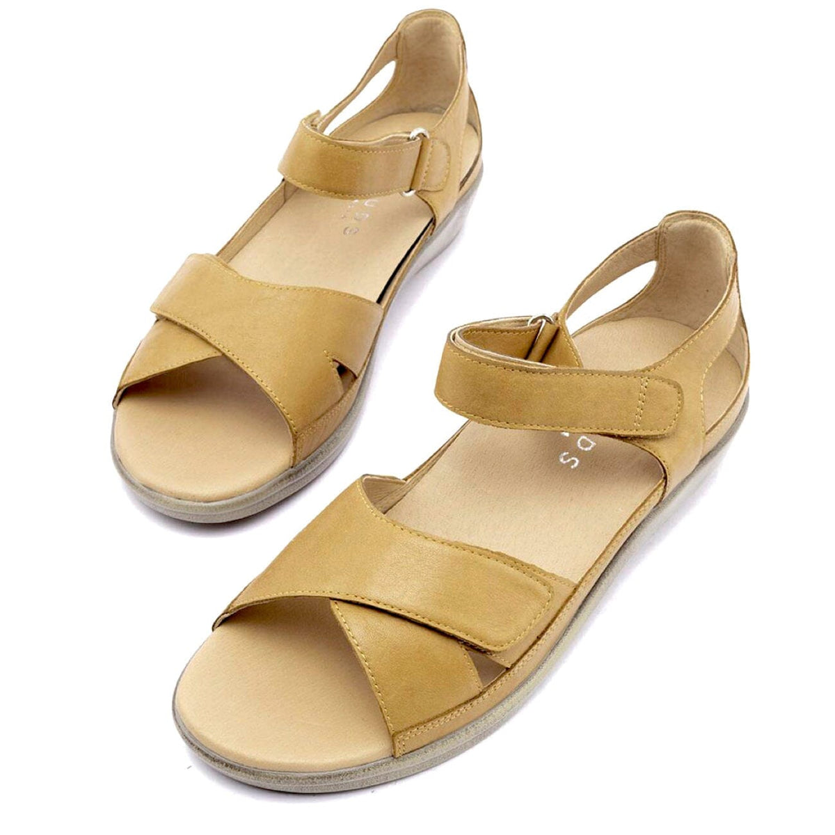 Klouds, Tasha, Sandal, Leather, Tan Sandals Klouds 