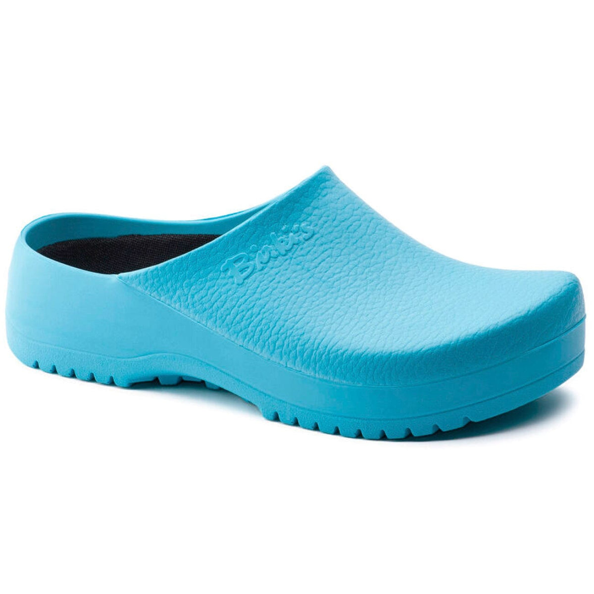 Birkenstock Super Birki Light Blue Polyurethane Regular Fit Clogs Birkenstock Professional 35 Light Blue 