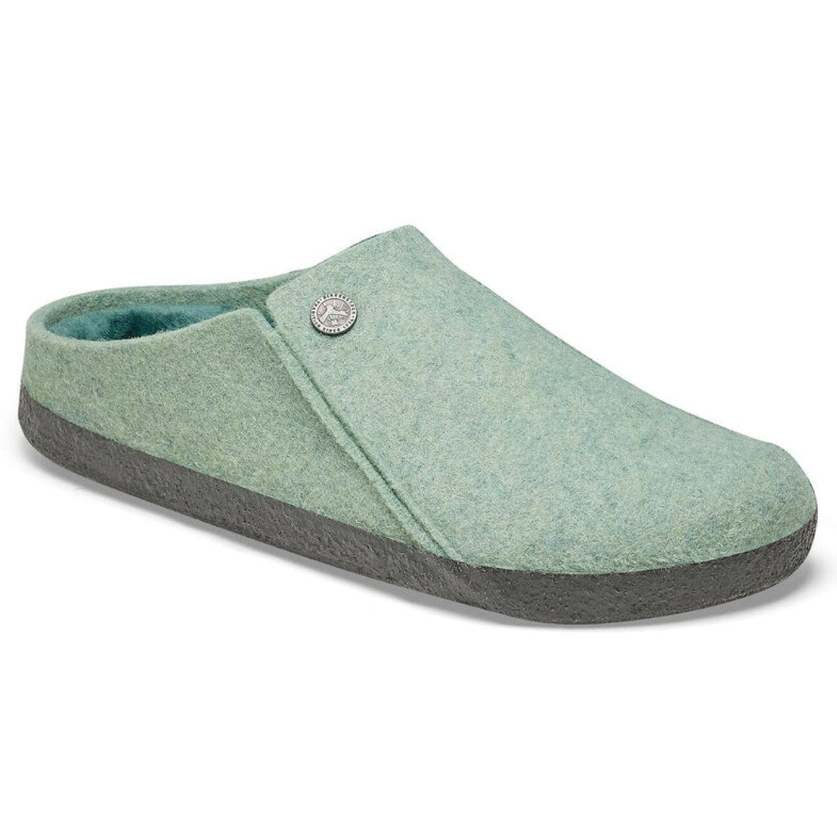 Birkenstock, Zermatt Shearling, Wool Felt, Regular Fit, Matcha House Shoes Birkenstock Matcha 36 