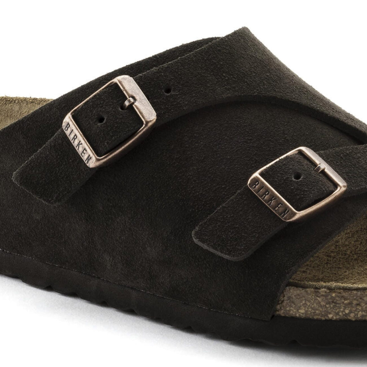 Birkenstock Classic, Zurich, Suede, Regular Fit, Mocca Sandals Birkenstock Classic 