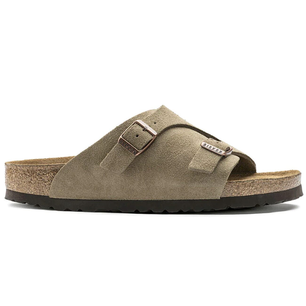 Birkenstock Classic, Zurich, Regular Fit, Suede Taupe Sandals Birkenstock Classic Suede Taupe 36 