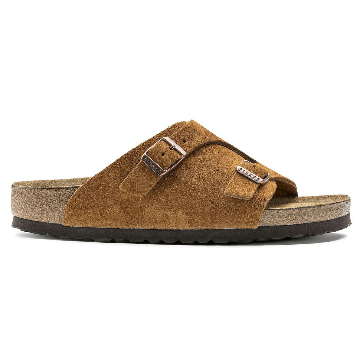 Birkenstock Classic, Zurich, Soft-Footbed, Narrow Fit, Suede, Mink Sandals Birkenstock Classic 