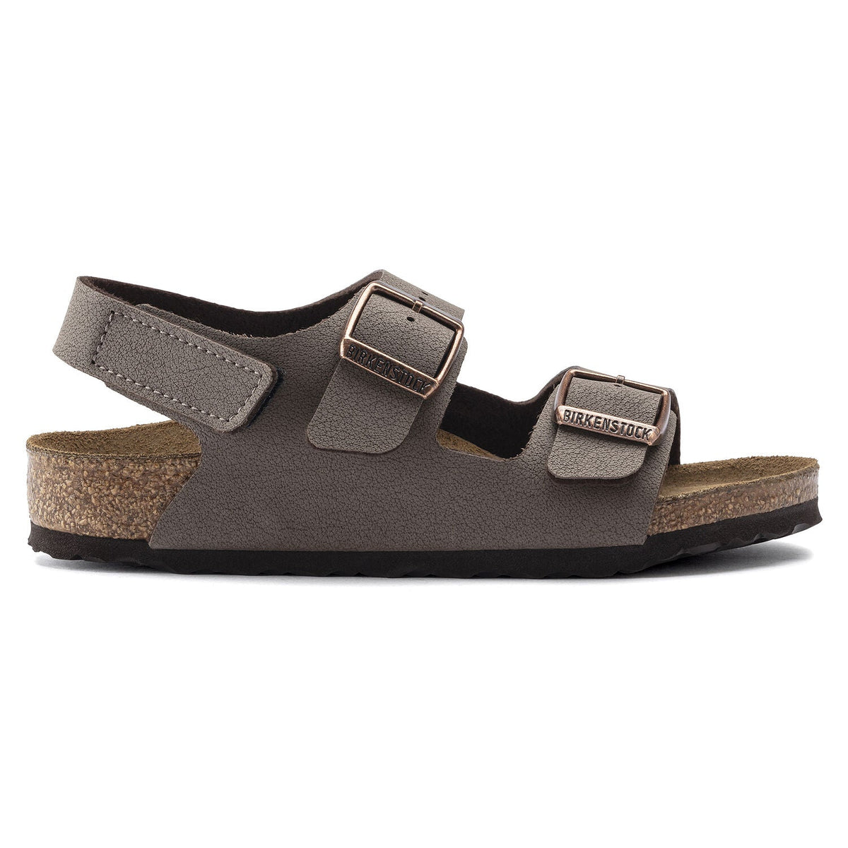 Birkenstocks Kids, Milano, BirkiBuc, Narrow Fit, Mocca Sandals Birkenstock Classic 