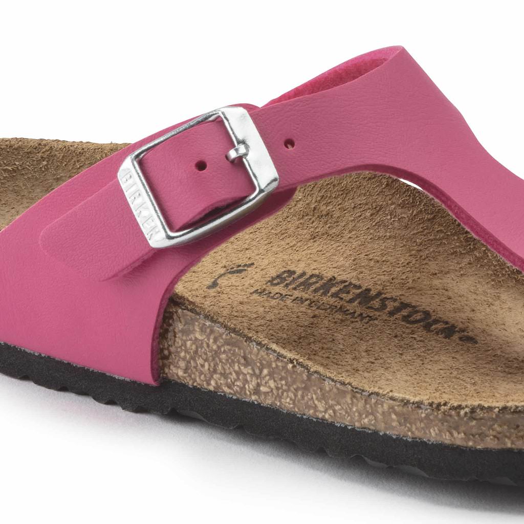 Birkenstock Kids, Gizeh, Birko-Flor, Narrow Fit, Fuchsia Tulip Sandals Birkenstock Seasonal 