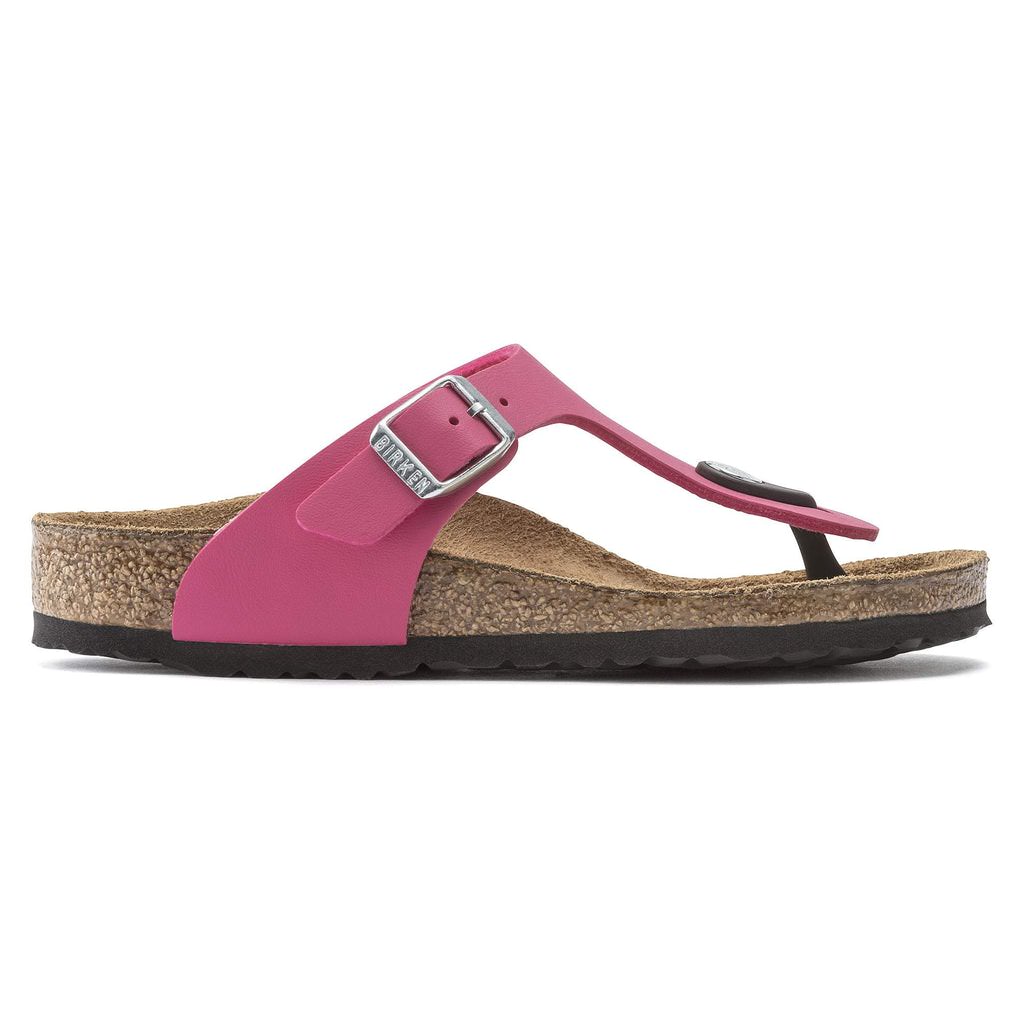 Birkenstock Kids, Gizeh, Birko-Flor, Narrow Fit, Fuchsia Tulip Sandals Birkenstock Seasonal 