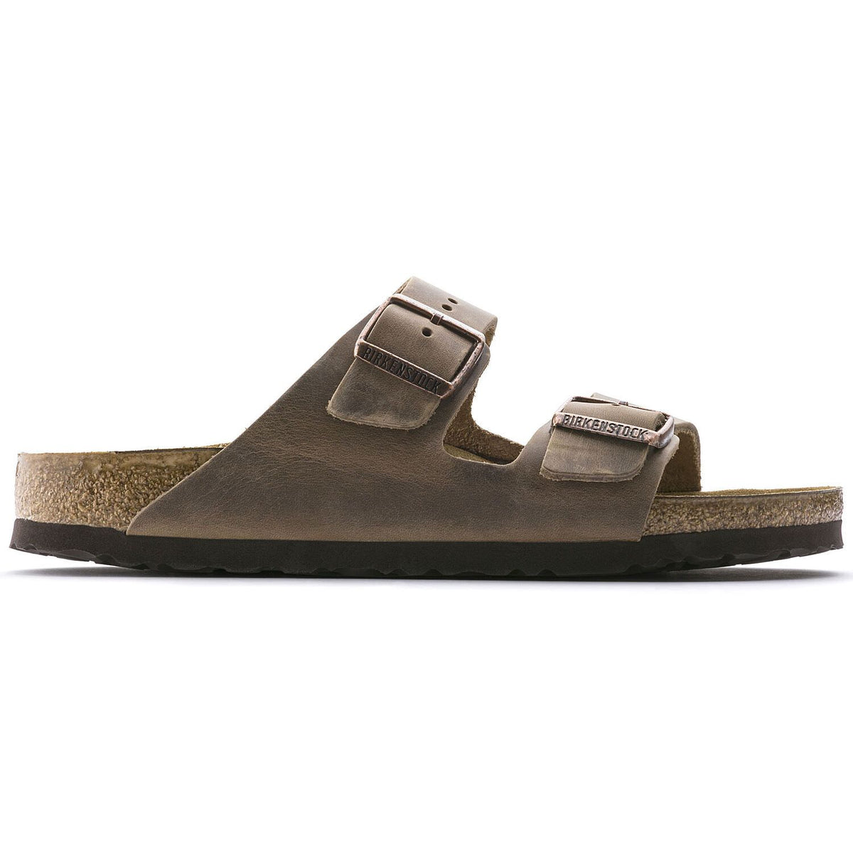 Birkenstock Classic, Arizona, Narrow Fit, Natural Leather, Tobacco Brown Sandals Birkenstock Classic 