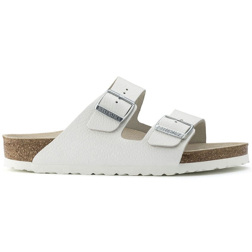 Birkenstock Classic, Arizona, Narrow Fit, Leather, White Sandals Birkenstock Classic 