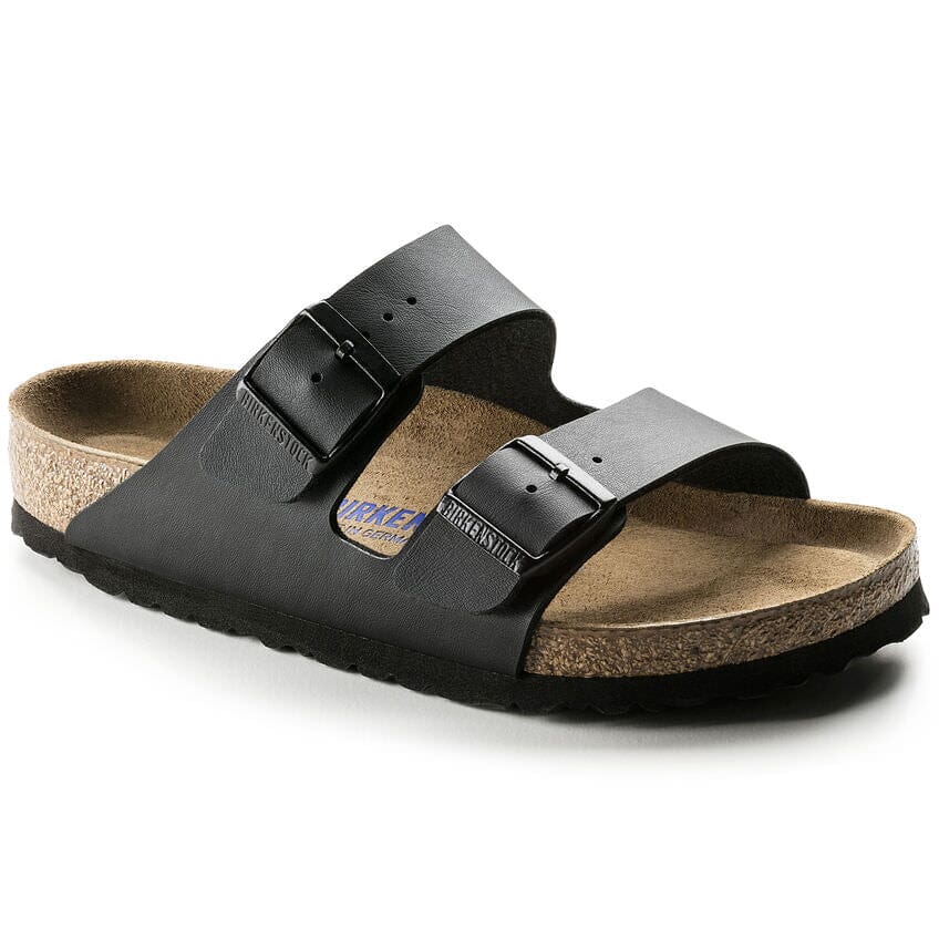 Birkenstock Classic, Arizona, Birko-Flor, Soft Footbed, Regular Fit, Black Sandals Birkenstock Classic 