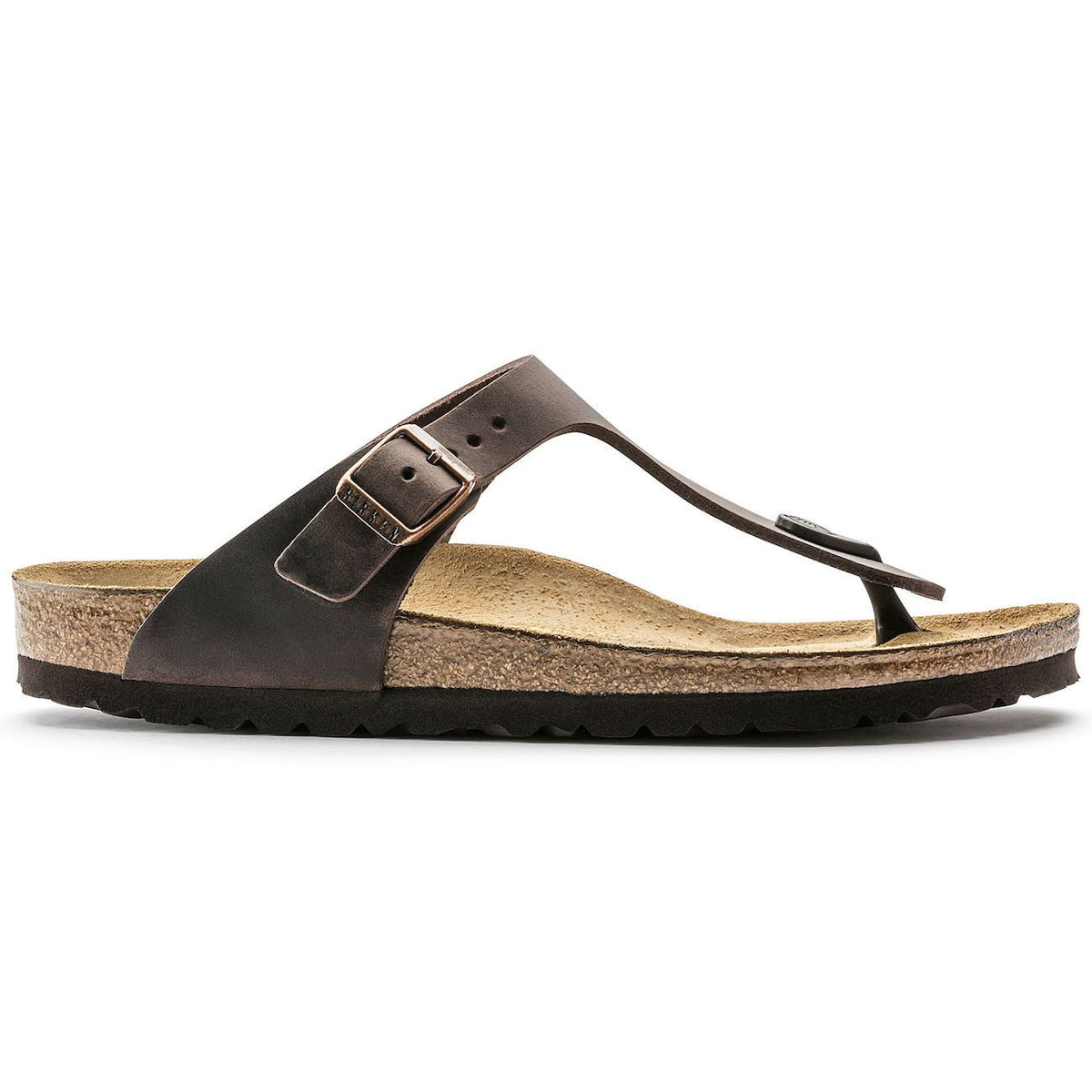 Birkenstock Classic, Gizeh, Regular Fit, Natural Leather, Habana Sandals Birkenstock Classic 