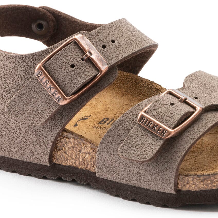 Birkenstocks Kids, New York, BirkiBuc, Narrow Fit, Mocca Sandals Birkenstock Kids 