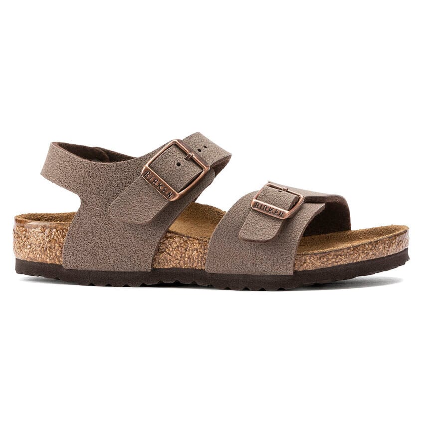 Birkenstocks Kids, New York, BirkiBuc, Narrow Fit, Mocca Sandals Birkenstock Kids 