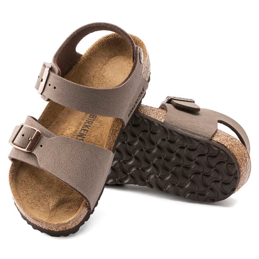 Birkenstocks Kids, New York, BirkiBuc, Narrow Fit, Mocca Sandals Birkenstock Kids 