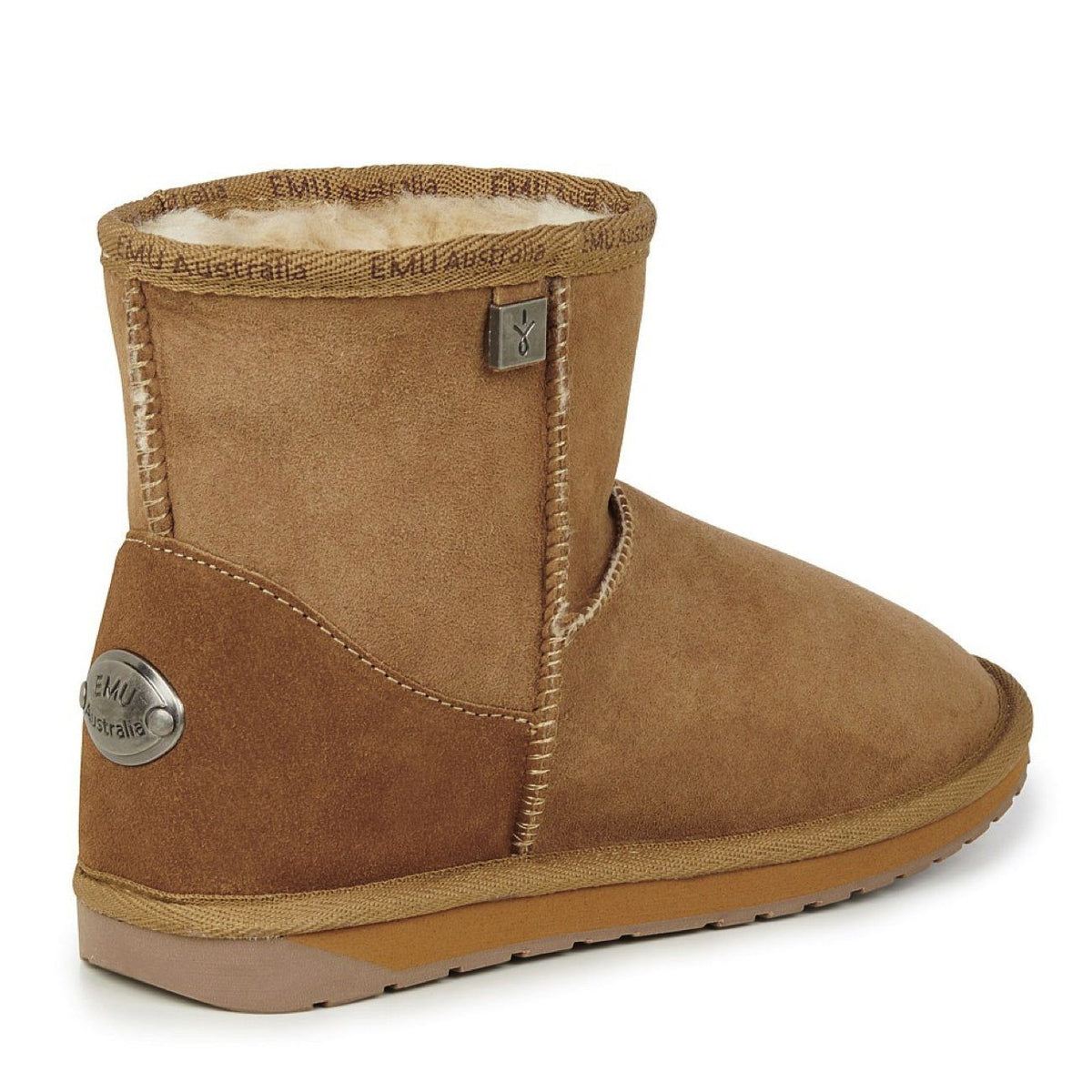 Emu Australia, Platinum Stinger Mini, Australian Sheepskin, Chestnut Ugg Boots Emu Australia 