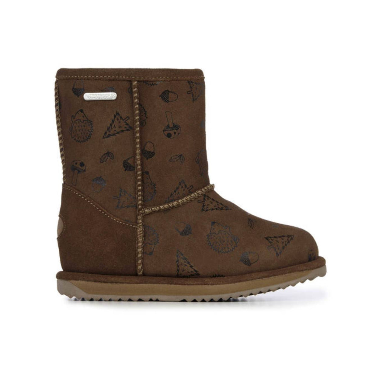 Emu Australia, Woodland Brumby, Childrens, Suede leather Ugg Boots Emu Australia 