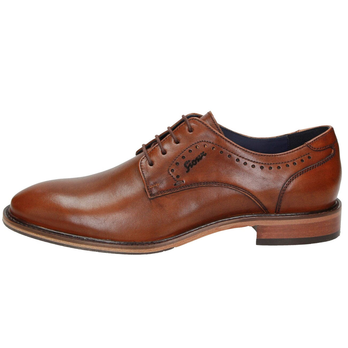 Sioux, GERIONDO, Shoe, Leather, Cognac Shoes Sioux 