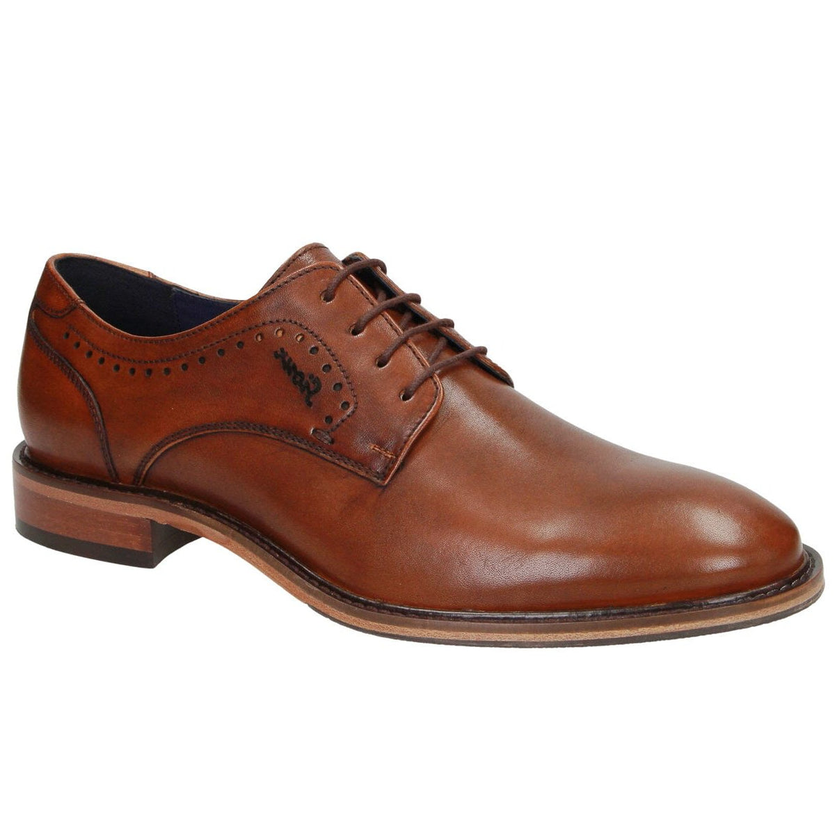 Sioux, GERIONDO, Shoe, Leather, Cognac Shoes Sioux 