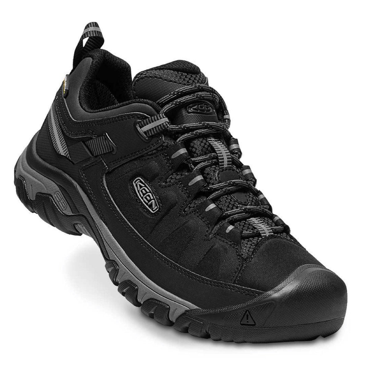 Keen, Targhee EXP WP Mens, Shoe, Black Steel Gray Hiking Shoes Keen Black Steel Gray 10 