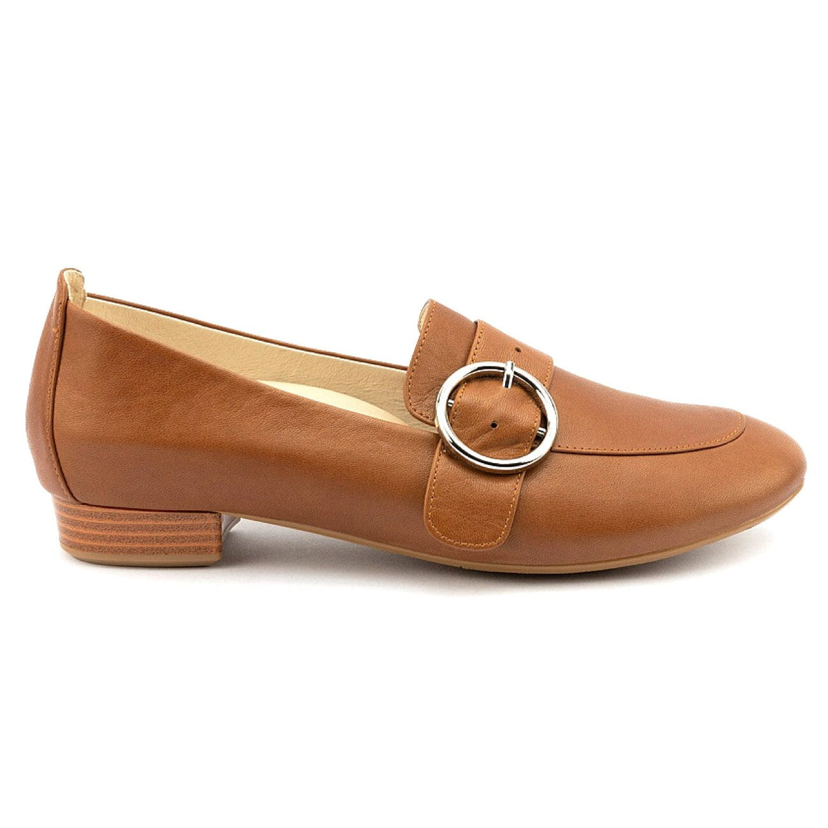 Silver Lining, Elaine, Leather, Cognac Shoes Silver Lining 