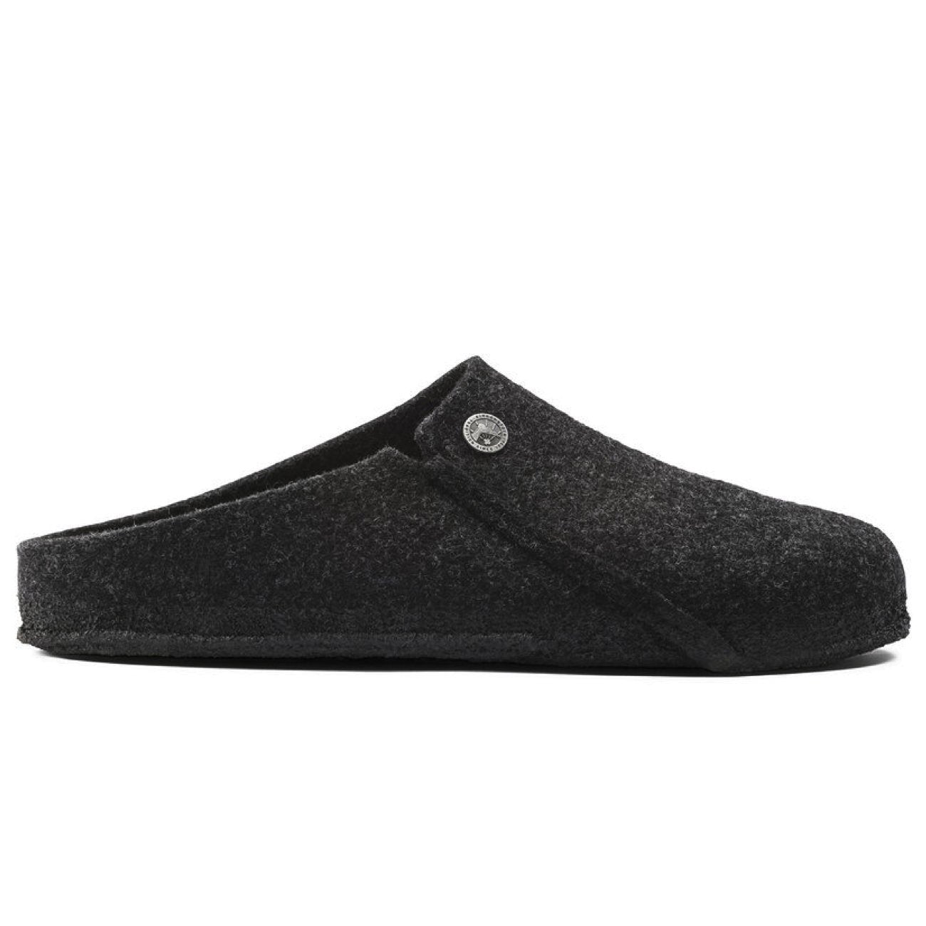 Birkenstock Seasonal, Zermatt, Wool Felt, Regular Fit, Anthracite House Shoes Birkenstock Seasonal Anthracite 42 