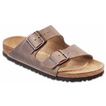 Birkenstock Classic, Arizona, Narrow Fit, Natural Leather Sandals Birkenstock Classic Tobacco Brown 41 