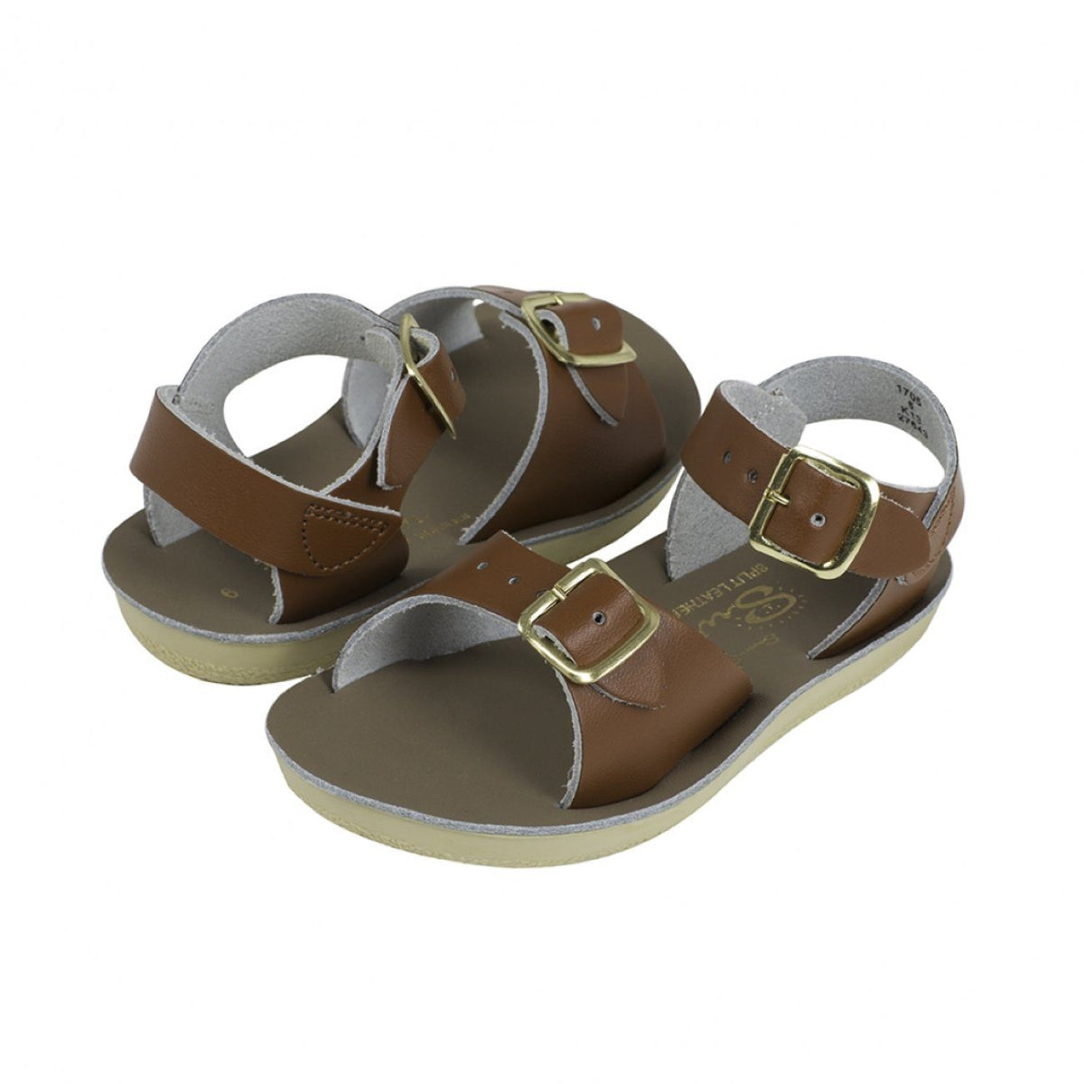 Salt Water Sandals, Sun-San Surfer, Child, Tan Sandals Salt Water Sandals 